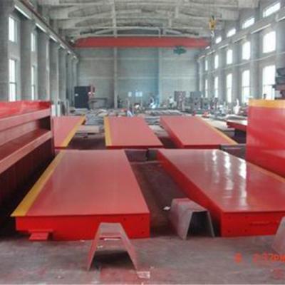 China 120 Tons Electronic Weighbridge Weight Machine Weigh Bridge Truck Scale for sale