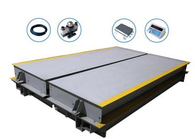 China 12MM Digital Truck Scales , 100T Heavy Duty Truck Scales for sale