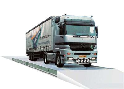 China Anti escalas da carga do caminhão do patim 3*18m, escalas comerciais do caminhão 80T à venda