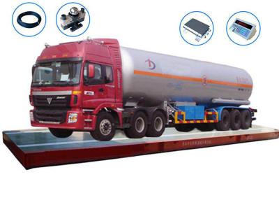 China 120T 24M Truck Weighing Systems com pilhas de carga à venda