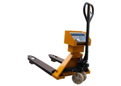China Removable Pallet Jack With Weight Scale , LED Low Profile Pallet Scale for sale