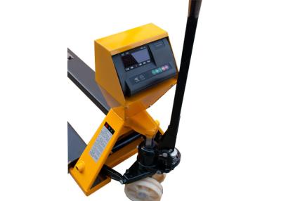 China 3T RS232 Electric Pallet Jack With Scale With LCD Display for sale