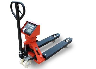 China 2000kg Pallet Jack With Weight Scale , Hydraulic Forklift Truck Scales for sale