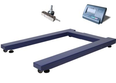 China 3 Ton U Shaped Carbon Steel Movable Digital Pallet Beam Scales for sale