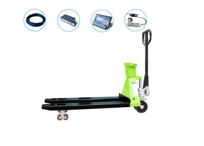 China 1 2 3T Carbon Steel Manual Pallet Truck Scales With Hydraulic Pump for sale