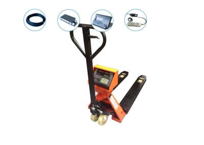 China 2 Tons Warehouse Weigh Scale Pallet Truck With RS232 Interface for sale