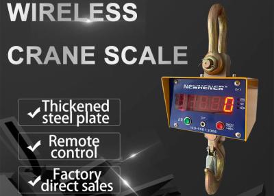 China Alloy Steel Electronic Digital Hanging Crane Scale With 30m Control Distance for sale