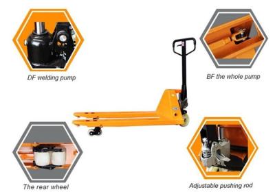 China Carbon Steel  Or Stainless Steel 2 Ton Electronic Pallet Jack With Weight Scale for sale
