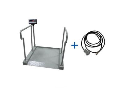 China Hospital Electric Heavy Duty Floor Scales Powder Coated 500kg for Wheelchair for sale