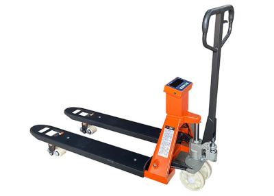 China Stainless Steel Forklift Weighing Scale Pallet Jack Manual 3T For Moving Cargo for sale