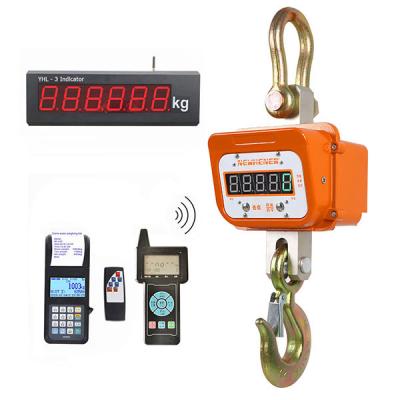 China High Accuracy 0.1kg Digital Hanging Crane Scale OCS 1000kg 2000kg for sale