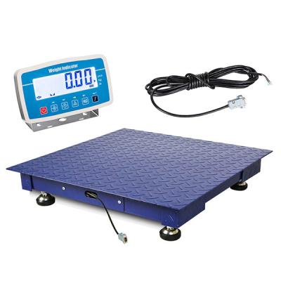 China 1000Kg Digital Weight Scale Machine Platform Floor Scale Industrial 1 Ton for sale