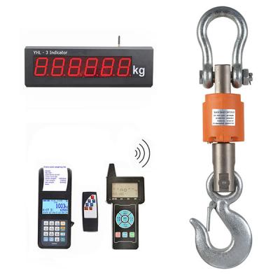 China Orange 1t 2t 3t Digital Hanging Scale Crane Scale Ocs-01 Remote Display for sale