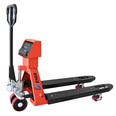 China Industrial Shipping 3ton Pallet Jack Scale Digital Display A12E for sale