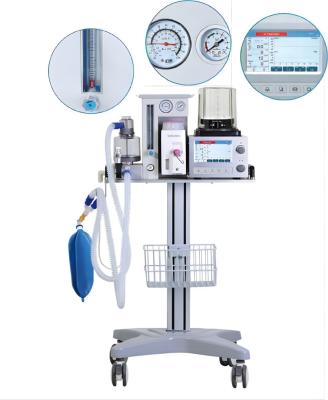 China DM6B Four Casters Veterinary Anesthesia Scavenger System 0-60L/Min for sale