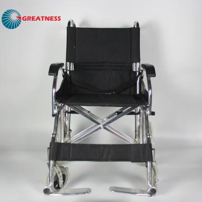 China Compact Aluminum Lightweight Wheelchair Outdoor Use Easy Carry For Sale for sale