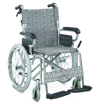 China Aluminum Lightweight Folding Transport Wheelchair for sale
