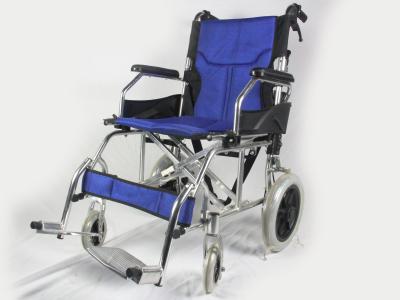 China Lightweight Aluminum Manual Wheelchair 863L Customizable Cushion Color for sale
