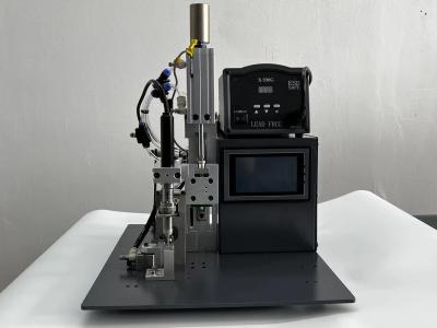 China Semi Automatic Soldering Terminal Welding Machine For Connector Wire Harness for sale