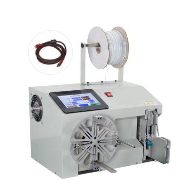 China Automatic Power Electrical Cable Winding Machine , Binding Cable Tie Machine en venta