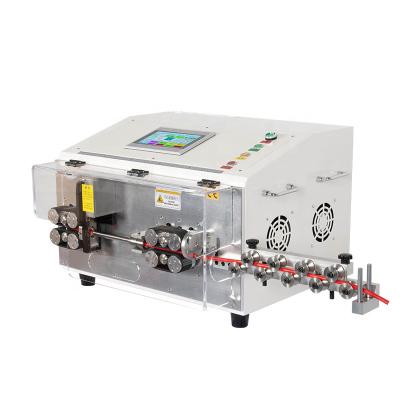 China Electric Cable Sheathed Wire Stripping Machine Touch Screen 70 Square Meter Large Te koop