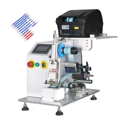 China Automatic Cable Labeling Machine , Electric Wire Sticker Labeling Machine Te koop