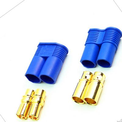 Cina EC8 EC5 EC3 Connettore Batteria Dispositivo Connettore Maschio e Femmina 5,0mm Connettore Placcato Oro con Alloggiamento in Plastica Blu in vendita