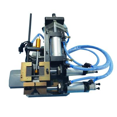 China Dia 20mm Cable Pneumatic Stripping Machine 300mm Stroke Double Cylinder for sale