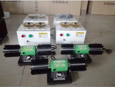 China Diameter 1 - 25mm Cable Shielded Layer Brushing Machine for sale