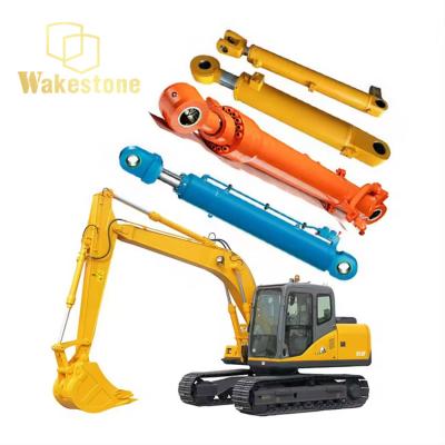 China Hydraulic Cylinder Boom Cylinder Stick Cylinder  Bucket  Cylinde For Excavator Pc200 Sk200 Dh200 Ex300 for sale