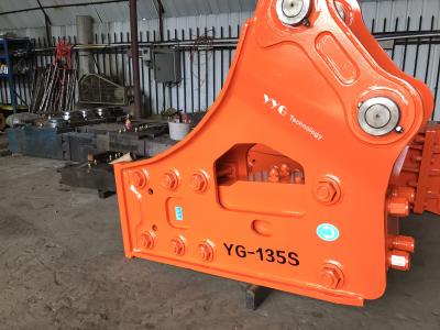 China Side Type Rock Drill Concrete Breaker Attachment For Skid Steer CE Certified for sale