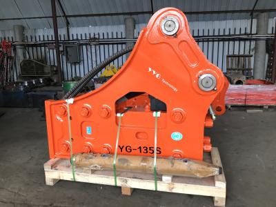 China Hydraulic Hammer Rock Breaker 1347mm Excavator Mounted Rock Drill Machine for sale