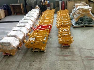 China OEM que inclina los acopladores rápidos hidráulicos del tirón rápido para los excavadores Kobelco Kato en venta
