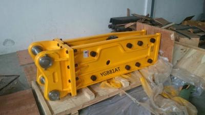 China Dauerhafter materieller Zylinder-hydraulischer Unterbrecher-Hammer für Baggerlader und Bagger zu verkaufen