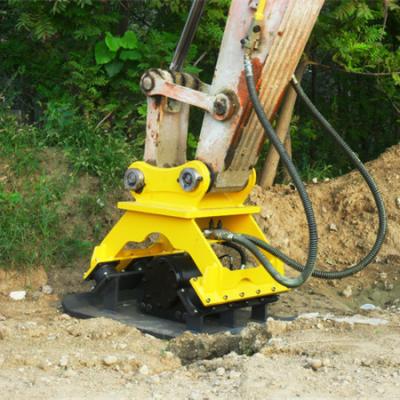 China Hitachi Excavator Vibrating Plate Compactor Height 1060mm Excavator Compactor Attachment for sale
