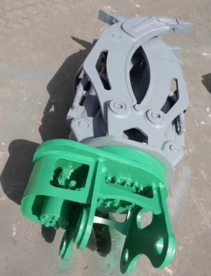 China High Strength 360 Degree Excavator Rotating Grapple high resistance for sale
