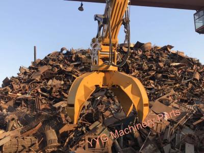 China Construction Excavator Hydraulic Orange Peel Grapple 1 Year Warranty for sale