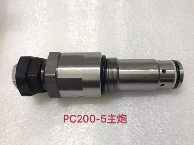 China Hauptüberlauf-Bagger-Entlastungsventil, Baumaschinenteile PC200-5 zu verkaufen