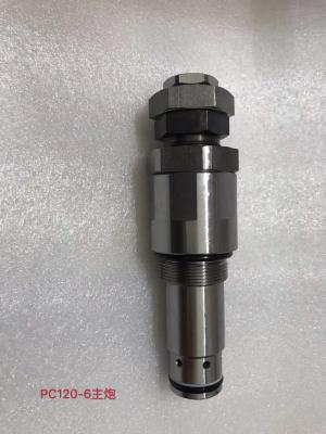 China PC120-6 Hydraulic Pump Valve Main Overflow Heavy Duty Machinery Parts for sale