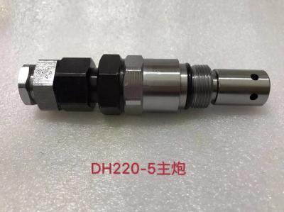 China Válvula de alívio de escavadeira hidráulica principal DH220-5 peças de reparo de máquinas à venda