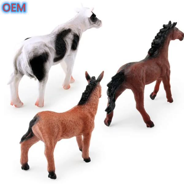 Quality Large Custom Plastic PVC Wild Animal Figures Toys For Toddlers OEM Design for sale