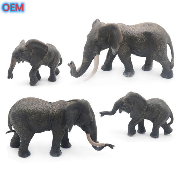 Quality Large Custom Plastic PVC Wild Animal Figures Toys For Toddlers OEM Design for sale