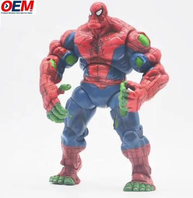 China Custom maker custom Nice adult movable collection figure model spider hero PVC action figures toy for sale