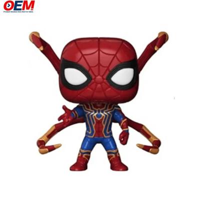 China Factory Custom Spider Man 2020 kids toys Hero Animation Collection Model Toys PVC Action Figure Toys For Children Gift for sale