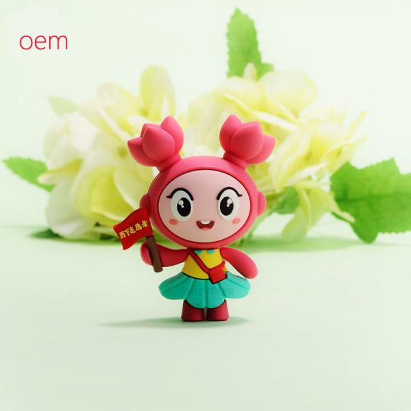 Quality 3D Cartoon Character Figurine Doll Bath PVC Couple Action Figure Crafts And for sale