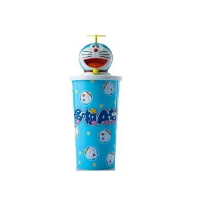 China Factory Custom Made Your Own Plastic Cup 3D Mugs custom plastic toy cartoon figure cup for sale