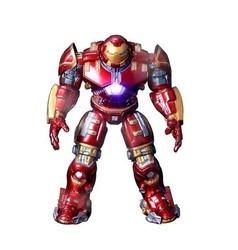 Quality Custom Iron Hero Hulkbuster Armor Man Joints Movable Dolls Mark With LED Light for sale