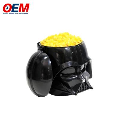 China Custom Plastic Popcorn Container  Printed Movie Star Movie Popcorn Bucket with Lid Food for sale
