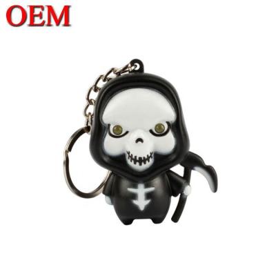 Китай OEM Logo Soft PVC 3D Keychain Custom Animal Keychain Figure Высококачественные экологически чистые ключевые цепочки продается