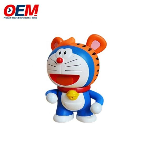 Quality Custom Doraemon Doll Toy Plastic Cartoon Character 3D Toy for sale